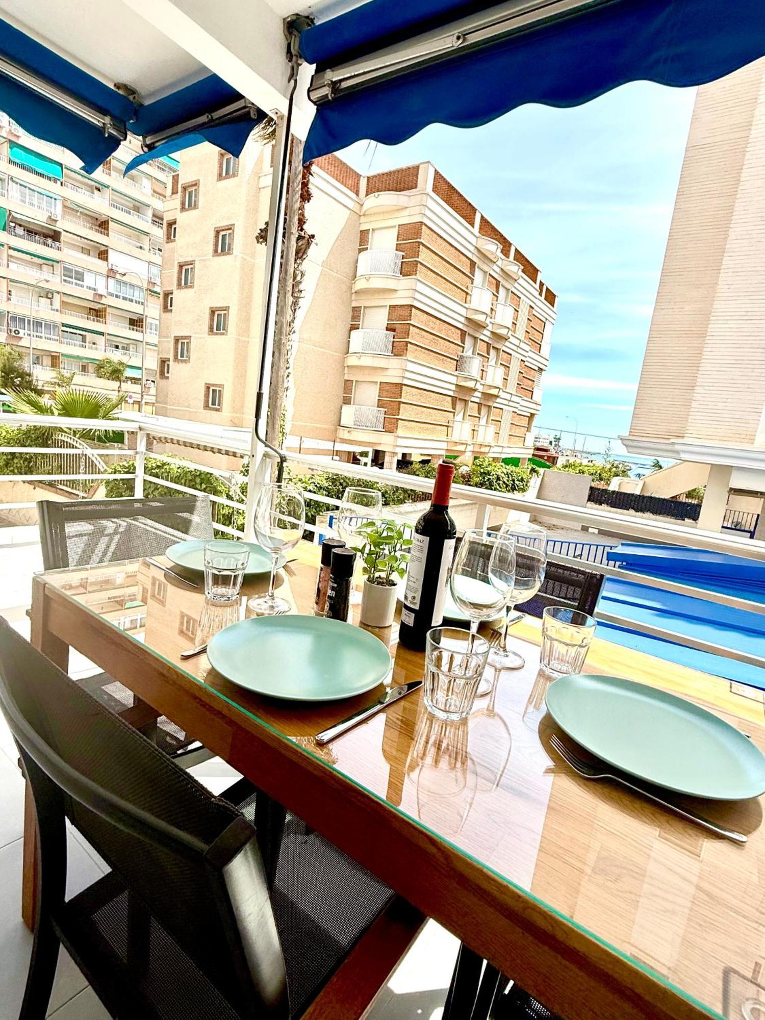 Be Happy, Santa Pola Apartamento A 50 Metros De La Gran Playa Экстерьер фото
